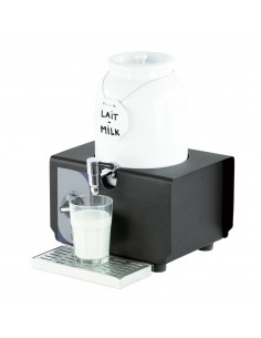 Distributeur de lait chaud en porcelaine 4L