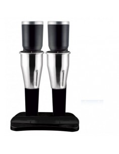 Shakers corps en alliage peint en noir et bol inox 1/ inox