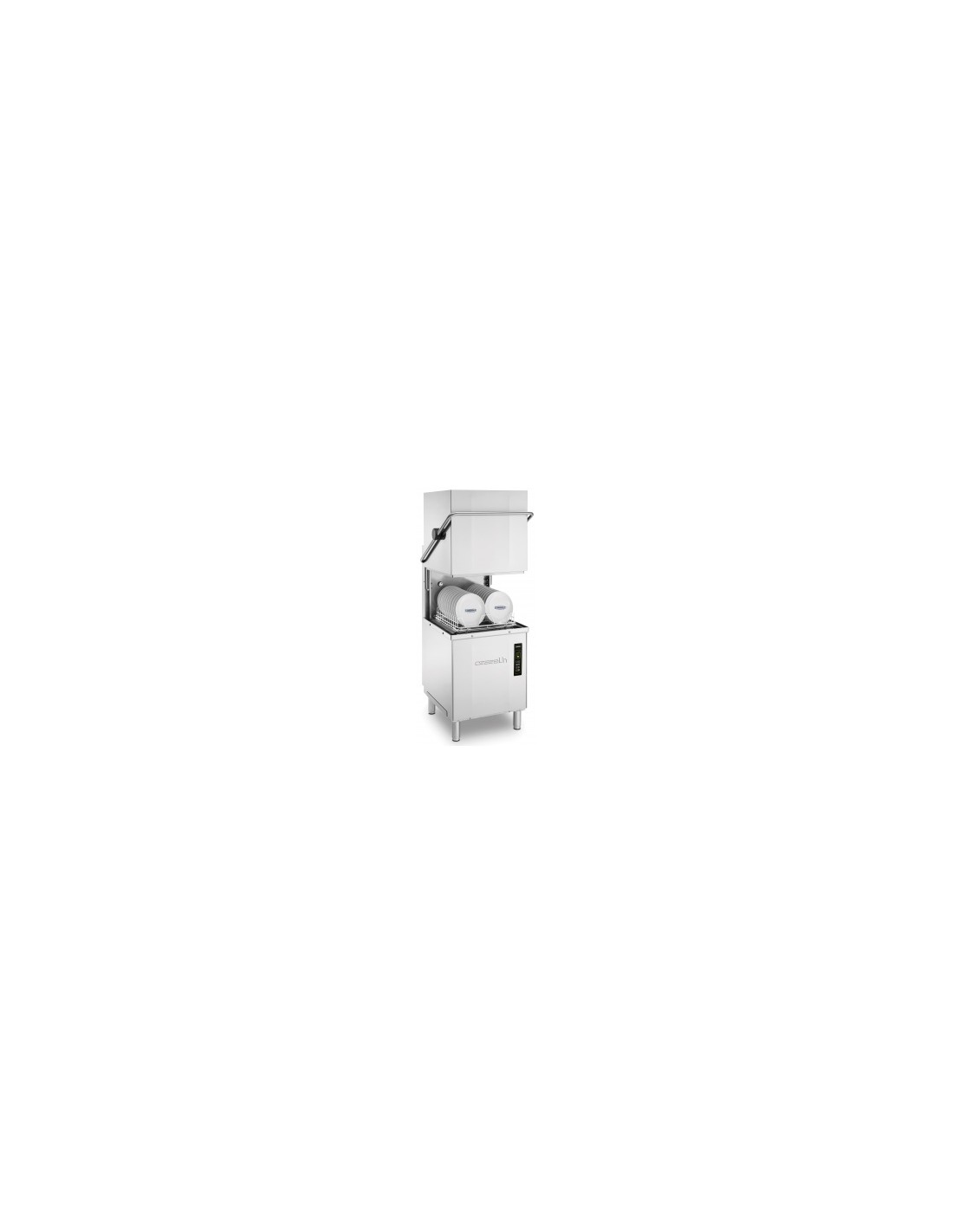 SL LAVE-VAISSELLE À CAPOT 720 DP  AVEC POMPE D'ÉCOULEMENT - 7280.0046 - COMBISTEEL