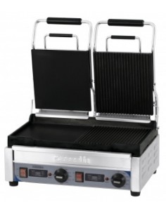 Grill Panini double Premium Mixte avec minuteur