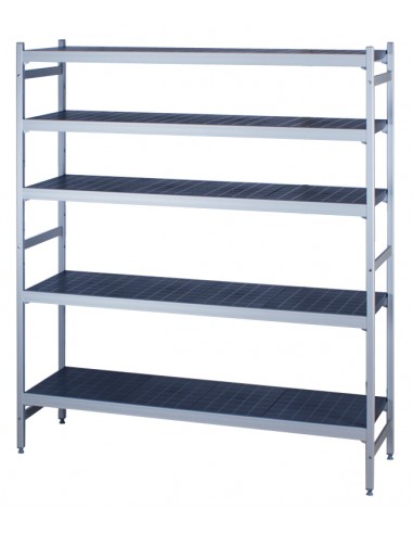 Rayonnage 6622 5 Niveaux Dim L  2067  P 460 H 1685mm