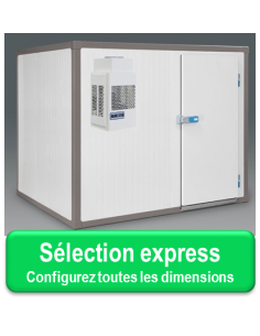 Chambre froide positive avec groupe frigorifique