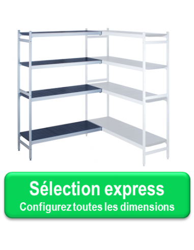 Rayonnage Fermod 6622 Configuration en L