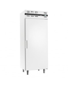 Armoire froide positive 535L Ext blanc 1 Porte pleine Groupe Logé