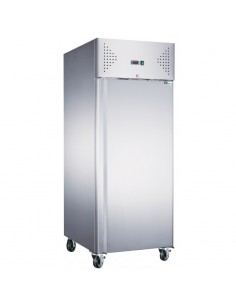 Armoire froide positive -2/+8°C Capacité 650L Ext inox 1 Porte pleine Groupe Logé