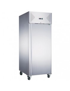 Armoire froide négative 650L Ext inox 1 Porte pleine Groupe Logé