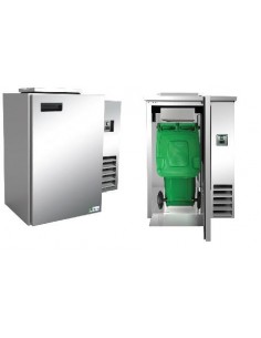 Refroidisseur de poubelle Ep60mm 540L ou 1 container 240 litres