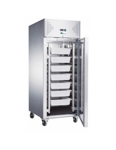 Armoire réfrigérée Positive 600x400 spéciale poisson 1 porte pleine 600L Groupe logé