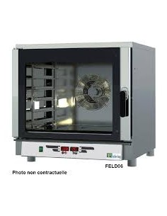 Four électrique à air pulsé avec humidificateur 4 niv 600x400 Cde digitales P5,45 Kw