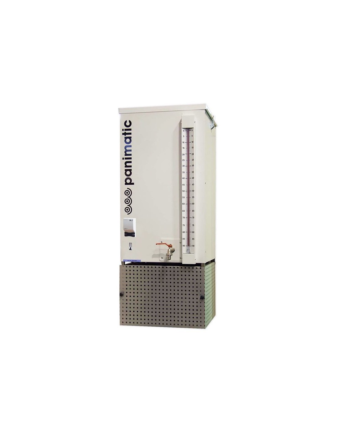 Stopper Condensation Sur Tuyau Eau Froide Refroidisseur eau Vertical Cuve 90L Débit 80L/h de +20°C à +1°C