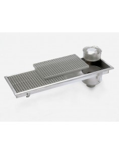 Caniveau Carrelage sans étanchéité Vertical Avaloir L2055 P352