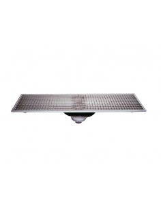 Caniveau Carrelage télescopique Etanchéité Vertical L1655 P432