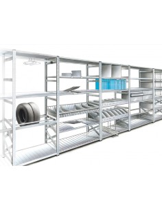 Rayonnage Pro 3270 Galvanisé Configuration Linéaire