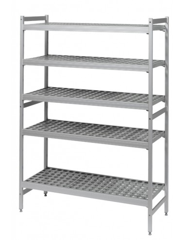Rayonnage 5 Niveaux 6611 Dim L2007 P460  H2400 mm