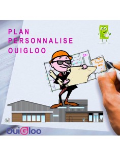 Plan personnalisé Ouigloo AVEC INSTAL Lab350