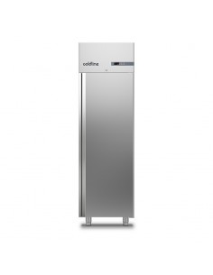 Armoire froide positive 500L Ext Inox 1 porte pleine Sans groupe