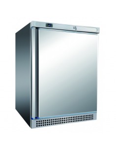 Armoire froide négative 200L Ext Inox 1 porte pleine Groupe Logé