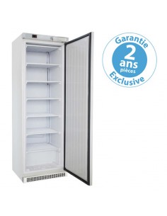 Armoire froide négative 340L Ext Blanc 1 porte pleine Groupe Logé