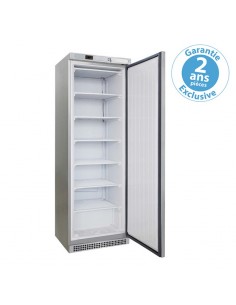 Armoire froide négative 400L Ext Inox 1 porte pleine Groupe Logé