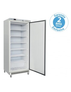 Armoire froide négative 600L Ext Blanc 1 porte pleine Groupe Logé