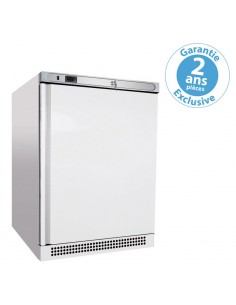 Armoire froide positive 200L Ext Blanc 1 porte pleine Groupe Logé