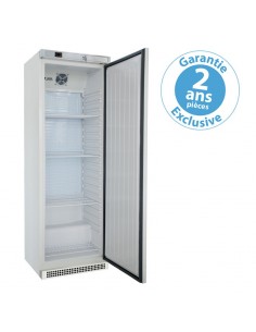 Armoire froide positive 400L Ext Blanc 1 porte pleine Groupe LogéVentilé