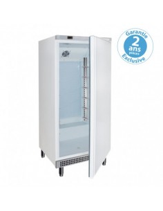 Armoire froide positive 520L Ext Blanc 1 porte pleine Groupe LogéVentilé