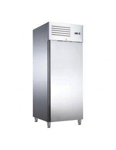 Armoire froide positive 700L Ext Inox 1 porte pleine Groupe logéVentilé