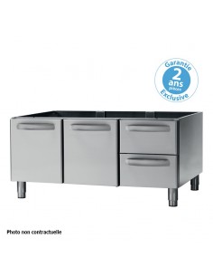 Soubassement Gamme 900 Largeur 400 Placard 1 porte