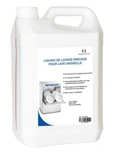 Liquide de rinçage pour lave-vaisselle et lave-verres 5L