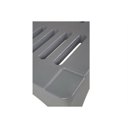 Palette de stockage Longueur 910mm Coloris gris