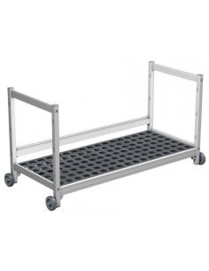 Chariot sous Table bacs de rétention - Clayettes 6611 - P 460 L 1077