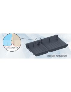 Bac B de rétention 6611-6811 P460mm - 430 x 420mm